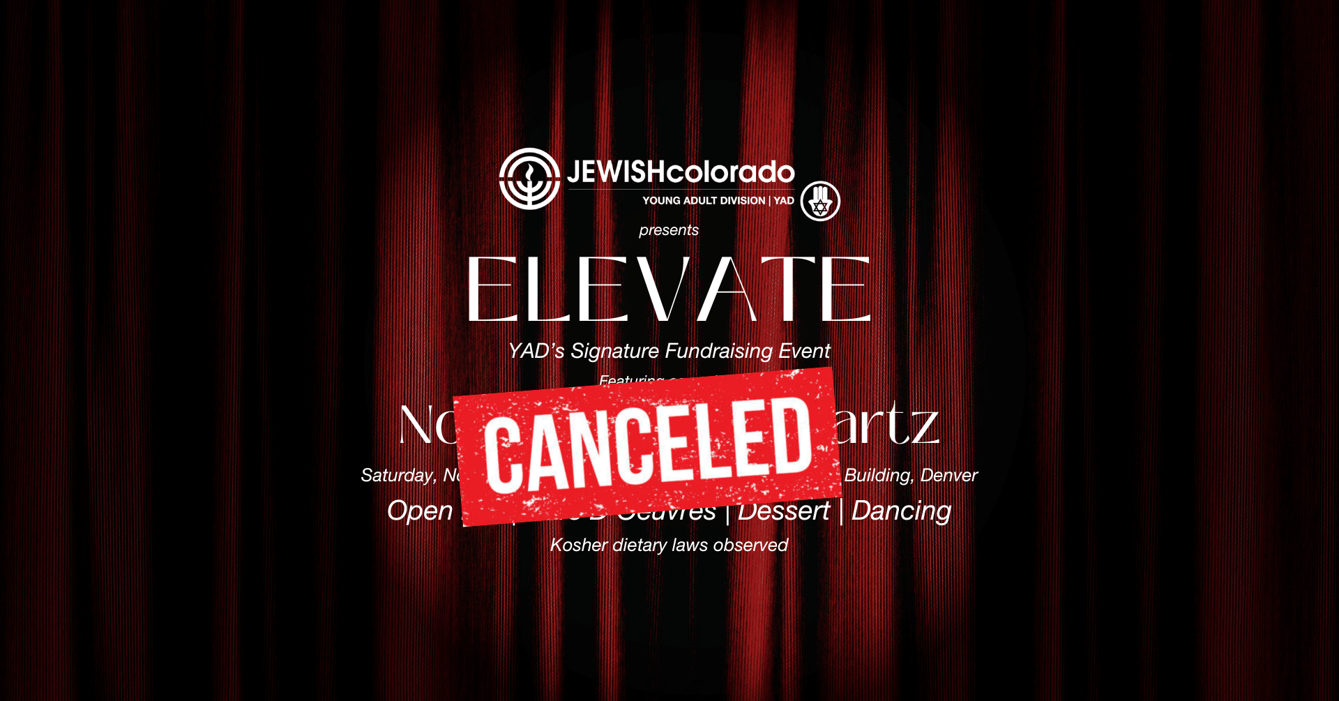 ELEVATE 2023 Canceled
