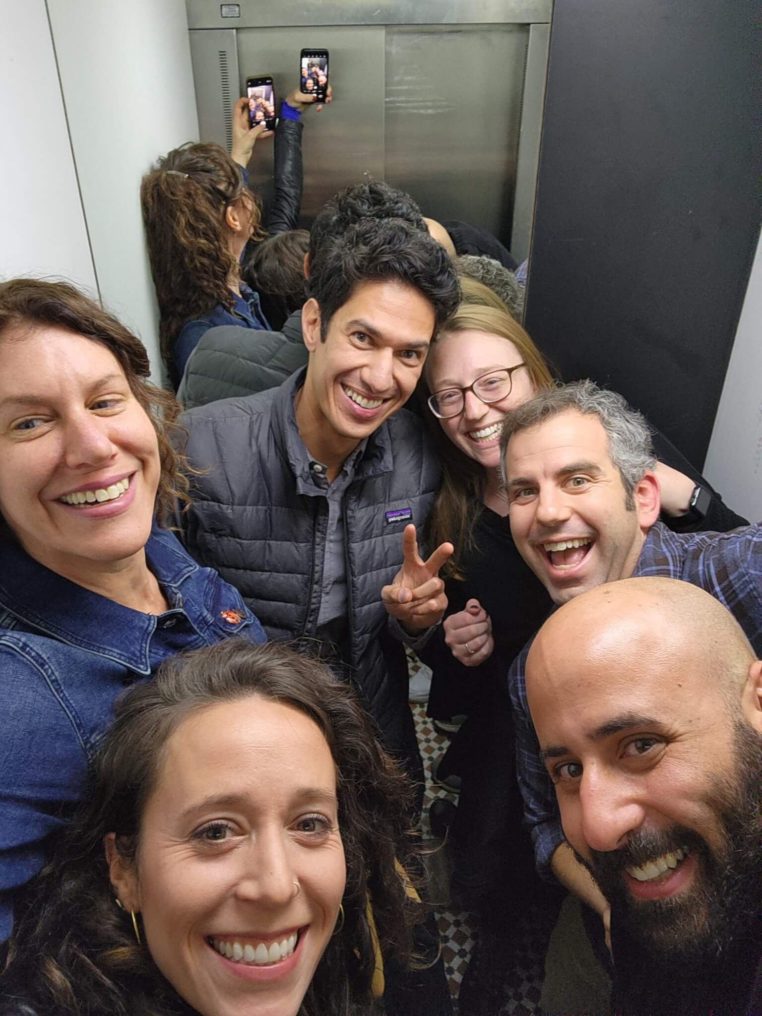 Fun group photo of Colorado cohort in Israel