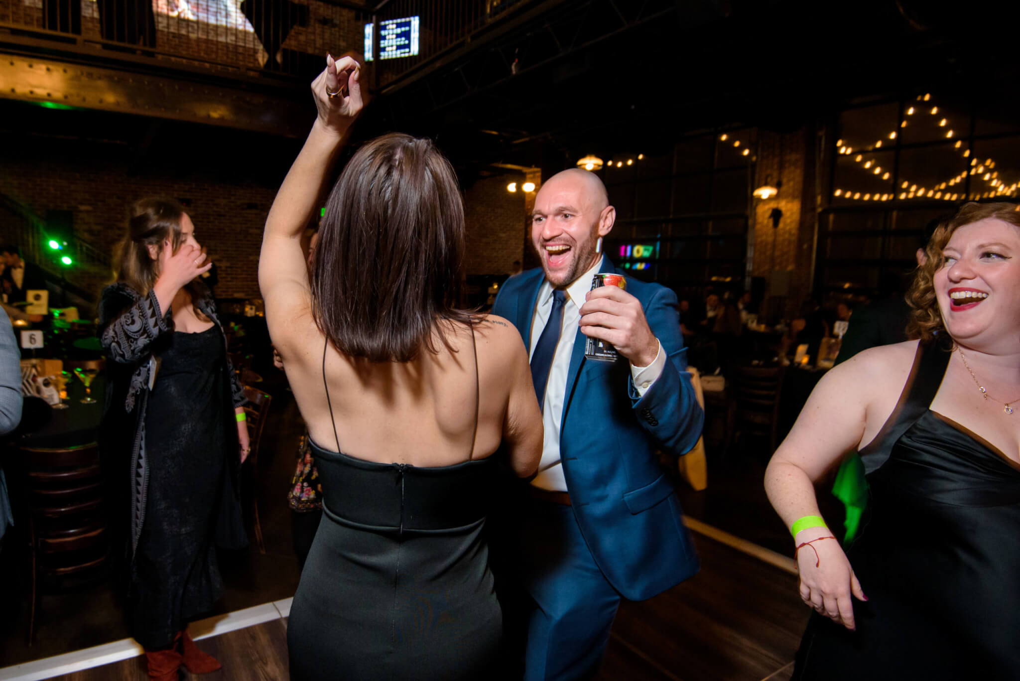 Dancing at JEWISHcolorado's Young Adult Division's (YAD) Operation ELEVATE 2022