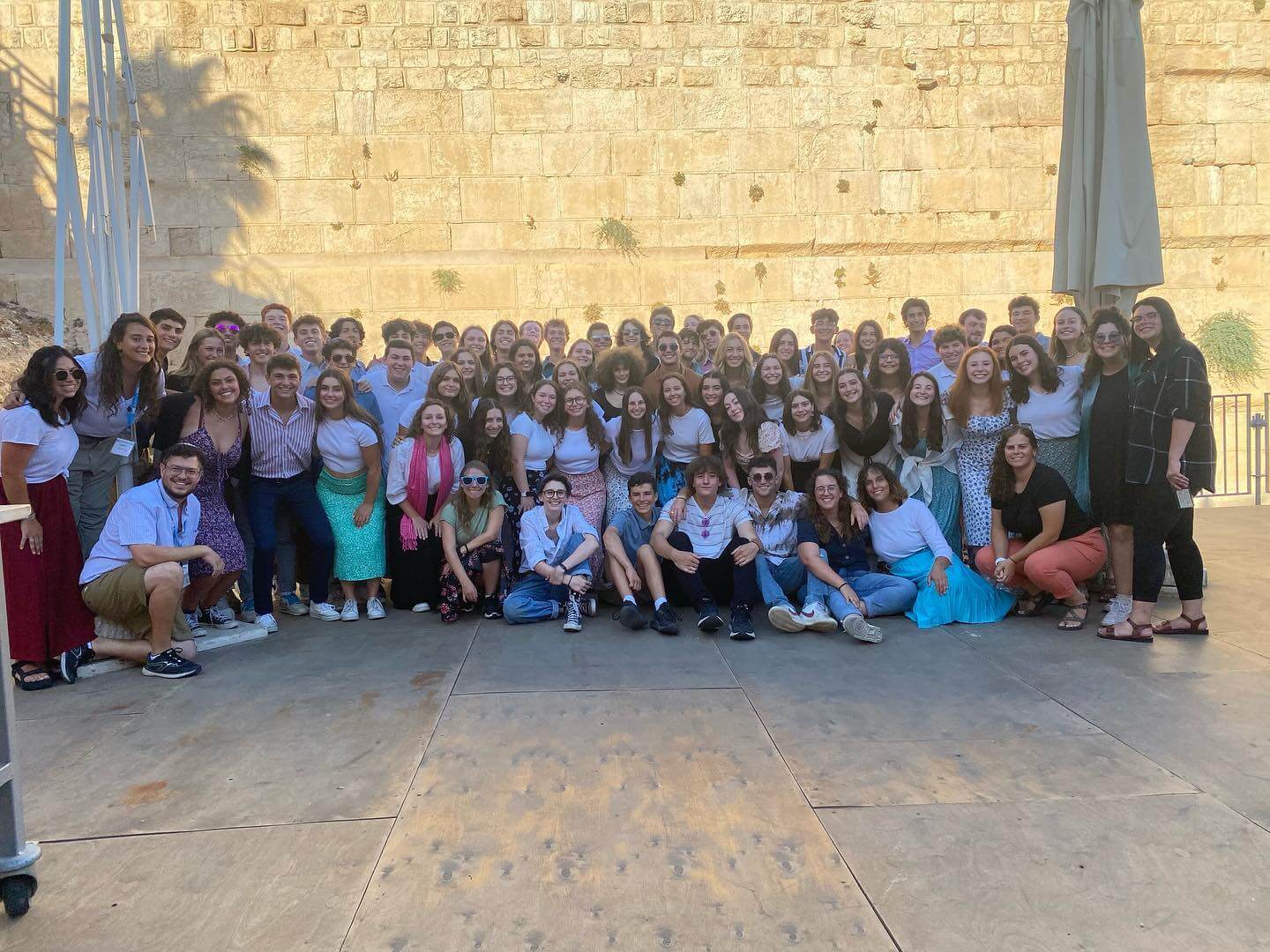 IST 2022 group photo western wall