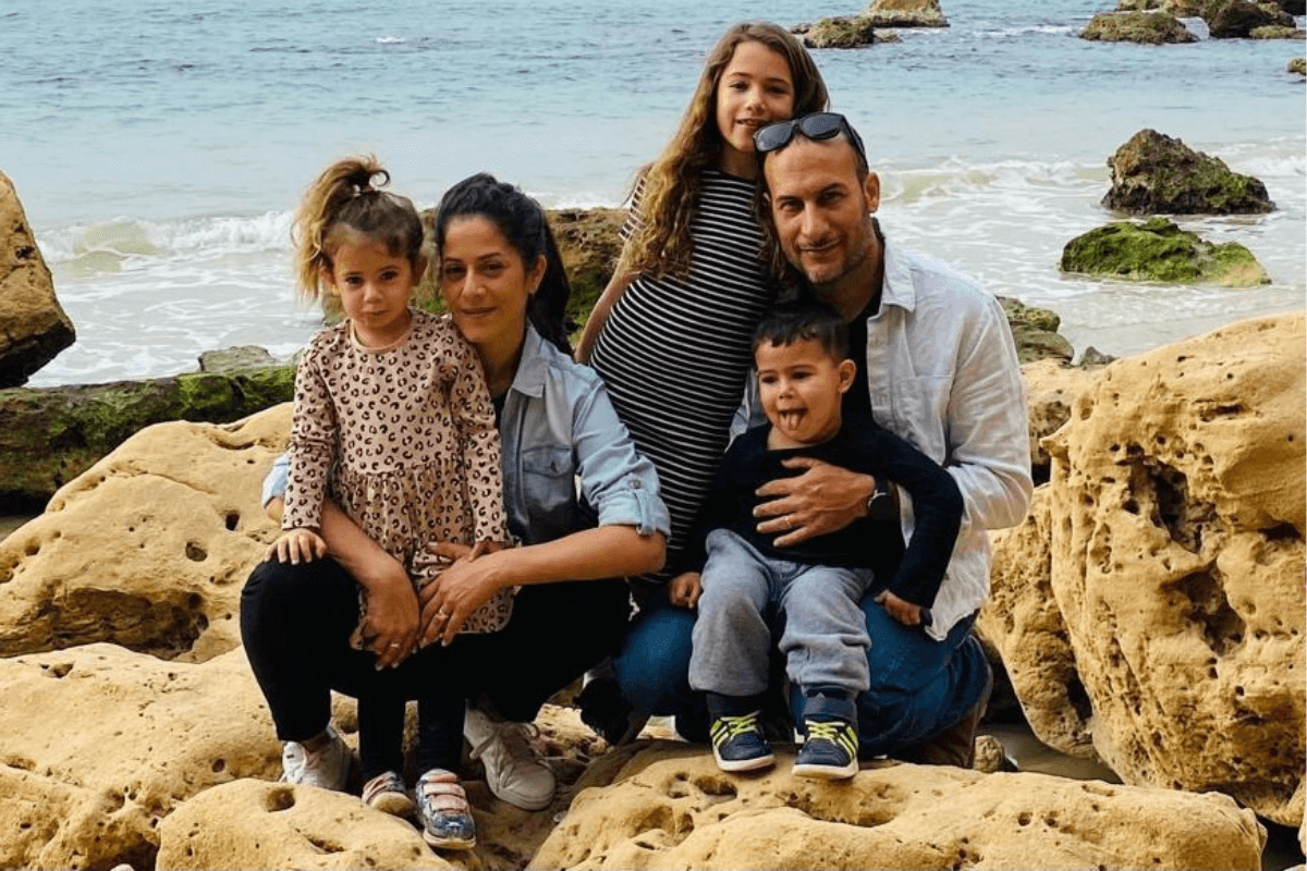 Nelly Ben Tal and family