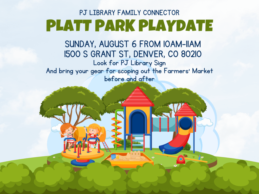 PJ Library Family Connector Platt Park Playdate