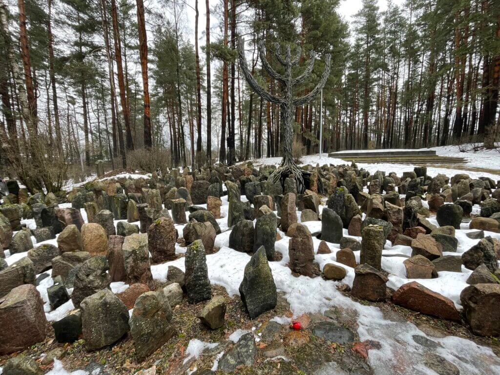 Rumbala Forest Memorial in Latvia
