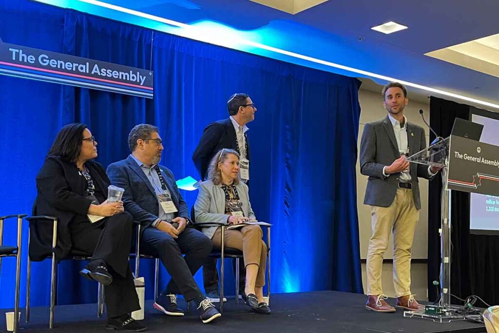 Jason Oruch presents at GA 2024