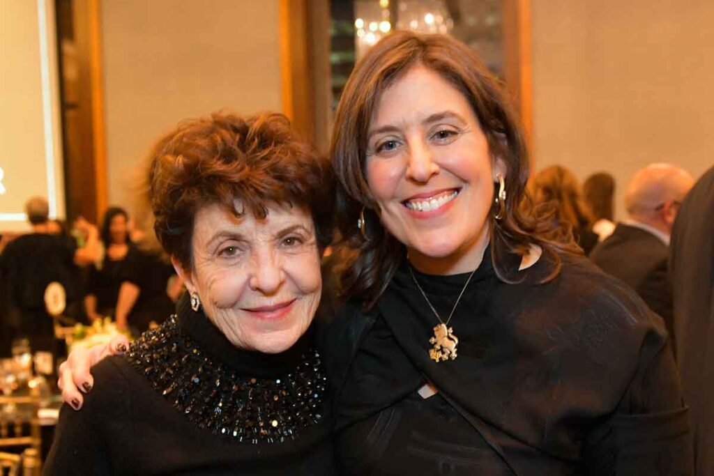 Andrea and Cintra Pollack at 2024 JEWISHcolorado Leadership Gifts Dinner