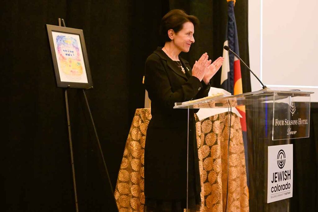 Renee Rockford at 2024 JEWISHcolorado Leadership Gifts Dinner