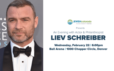 Award-Winning Actor Liev Schreiber to Speak at JEWISHcolorado’s Signature Event; Nancy Gart to be honored with Lifetime Achievement Award