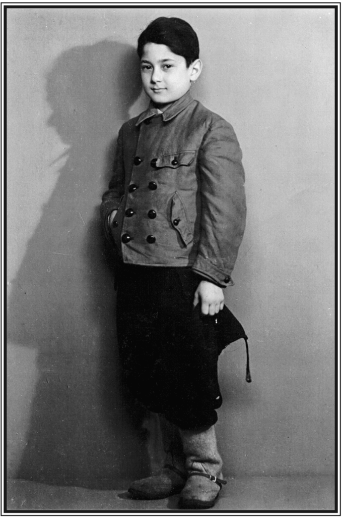 Osi Sladek as a young boy