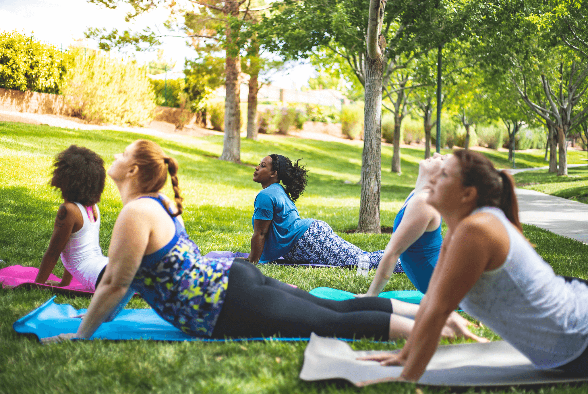 yad ambassador gathering yoga in the park