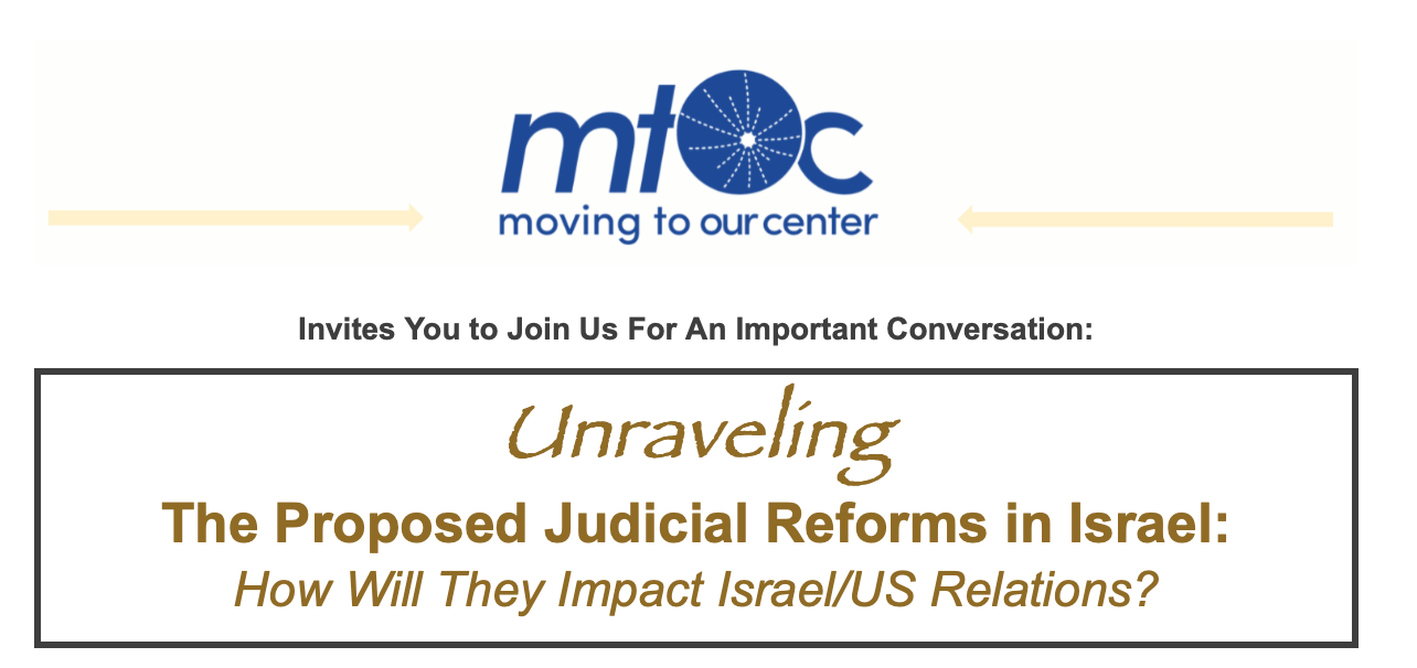 Unraveling proposed judicial reforms presented by Moving to our Center