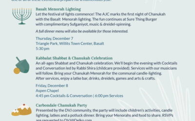 AJC Celebrating Chanukah together for 40 years!