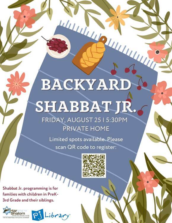 Backyard Shabbat Jr.
