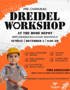 Pre-Chanukah Dreidel Workshop