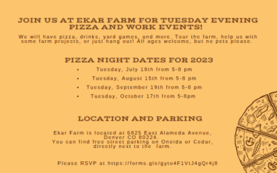 Pizza Night at Ekar Farm