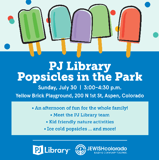 PJ Library Aspen Popsicles in the Park