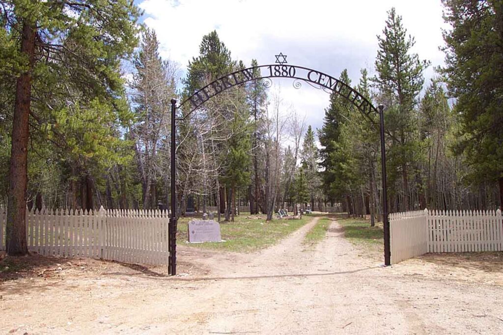Hebrew cemetery in Leadville, CO