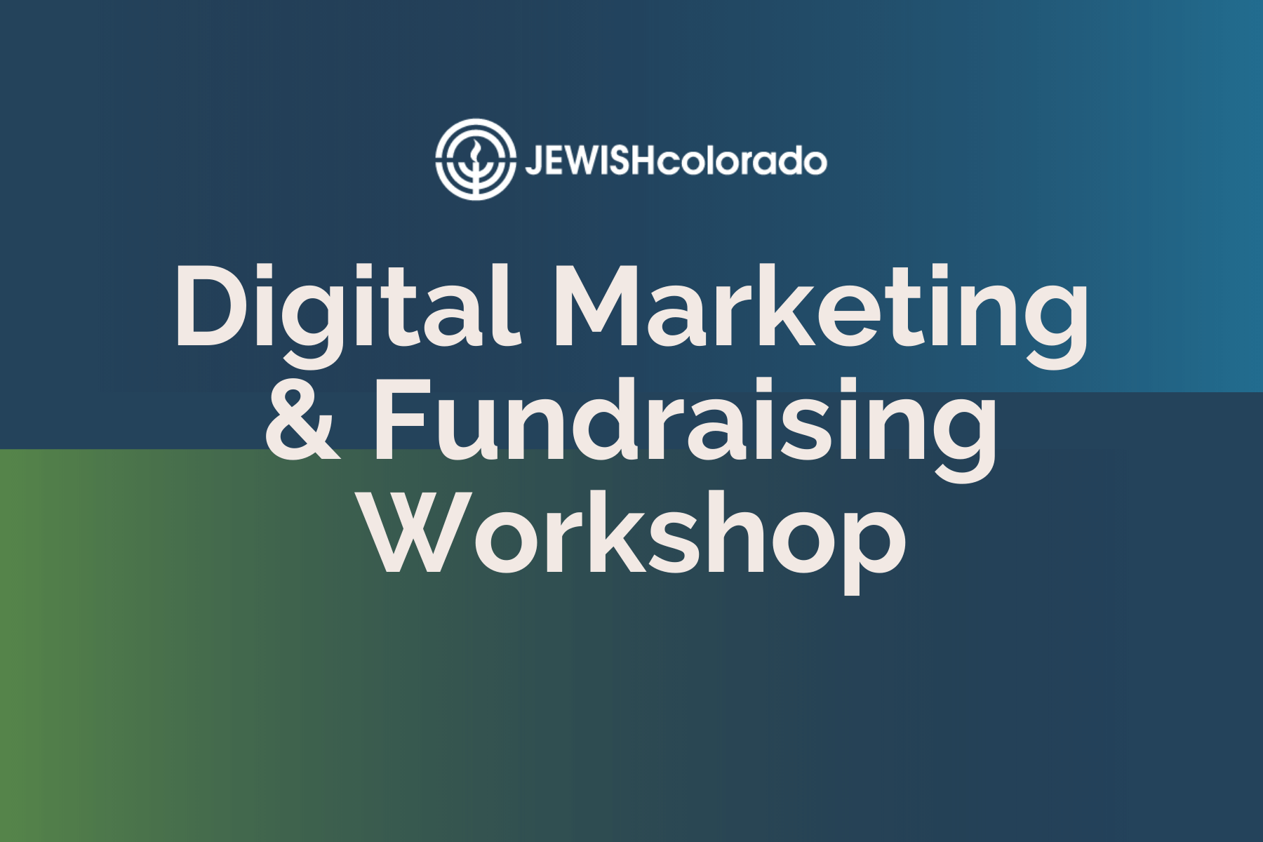 Digital Marketing & Fundraising Workshop