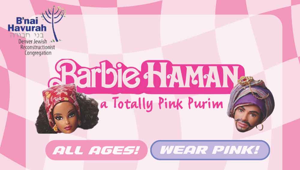 BarbieHaman Pink Purim