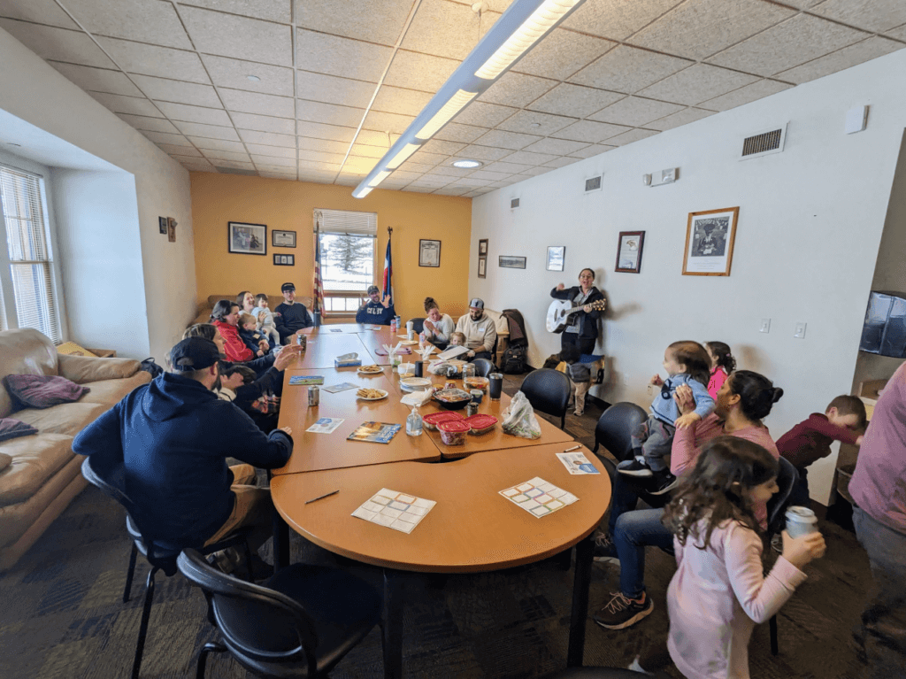 PJ Library gathering in Steamboat Springs