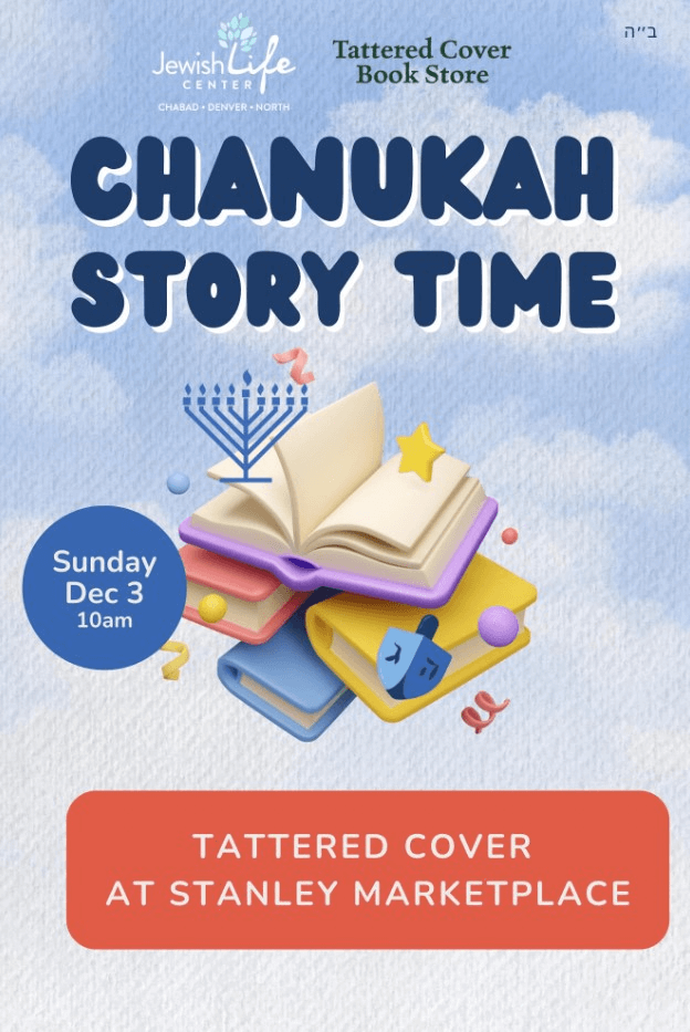 Chanukah story time at the Tattered Cover